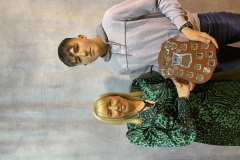 Principal's Award for Sustained Effort - James Daly pictured with Ms Doherty Principal